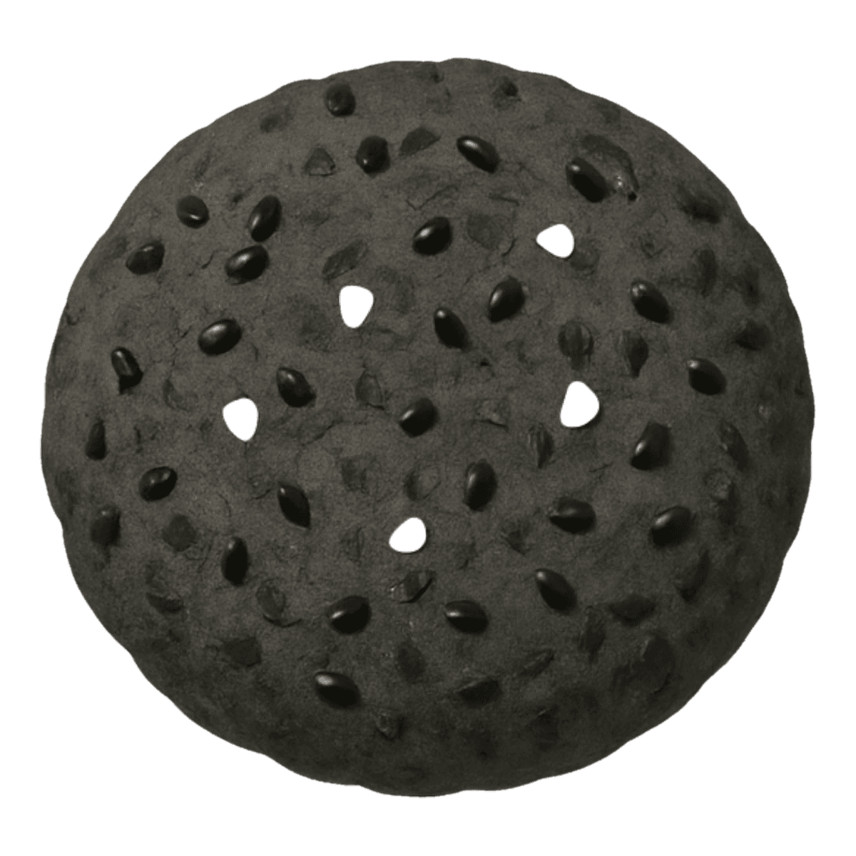 Black sesame cookie